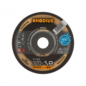 Rhodius griezējdisks metālam XT38, 125x1.0x22.2